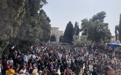 Pasukan “Israel” Batasi Akses ke Al-Aqsa Selama Shalat Jumat Pertama Ramadhan