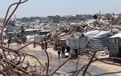 23 Pos Militer 'Israel' Kepung Pengungsi, Warga Gaza Hidup dalam Ancaman Maut