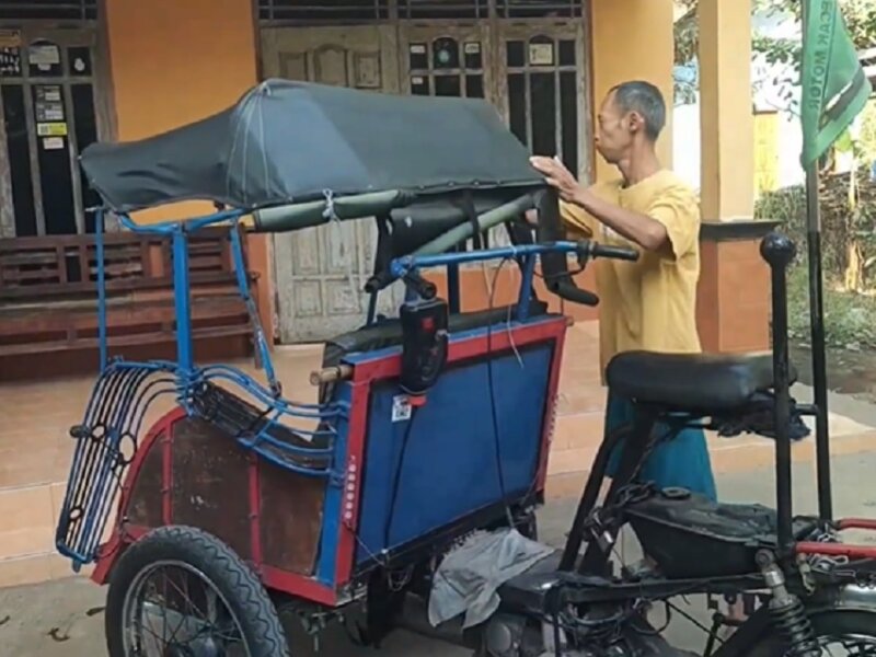 Viral Pengemudi Becak Motor Masuk Desil 9, Ini Kata Kepala BPS
