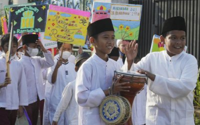 Muslim Indonesia sambut Ramadhan dengan berbagai tradisi