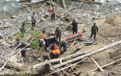 14 Warga Masih Hilang Usai Longsor di Pegunungan Arfak