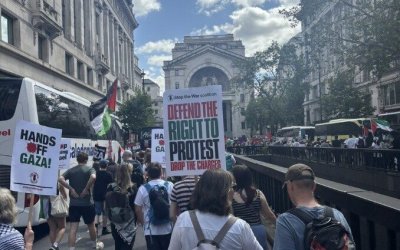 Dari Tangier Hingga London, Gelombang Demonstrasi di Dunia Desak Hentikan Genosida ‘Israel’