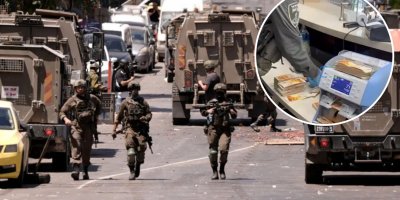 ‘Israel’ Serbu Ramallah, Rampok Uang 7,3 M