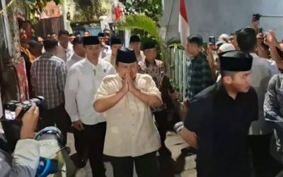 Presiden Prabowo Takziah ke Rumah Duka Affan Kurniawan
