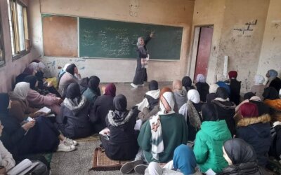 'Israel' Tembaki Sekolah Putri di Jabaliya, Dua Siswi Terluka