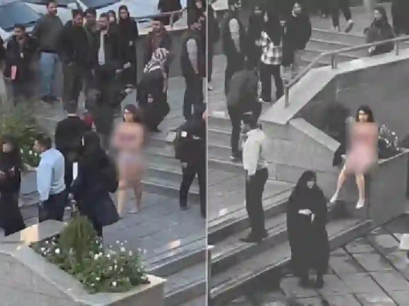 Protes Perlakuan Pemerintah, Mahasiswi Iran Gelar Demo Bugil