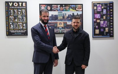 Asy Syaraa Temui Zelensky, Suriah – Ukraina Berbaikan