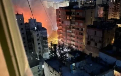 Serangan 'Israel' Hantam Haret Hreik Beirut di Tengah Gencatan Senjata