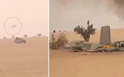 Helikopter Rusia Ditembak Jatuh di Mali