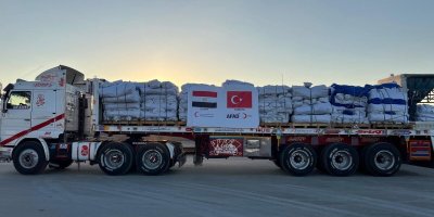 Truk Bantuan Kemanusian Mulai Masuki Gaza