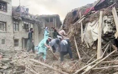 Gempa Bumi Mengguncang Kunar, 250 Orang Dikabarkan Tewas