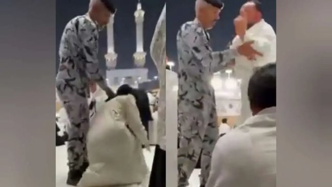 Viral! Perilaku Kasar Petugas Keamanan Masjidil Haram Terekam Video