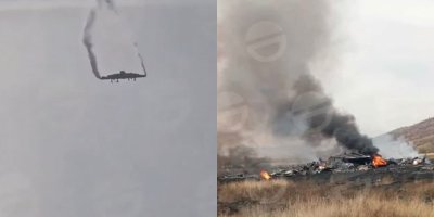 Pesawat Kargo Militer Turki Jatuh di Perbatasan Azerbaijan