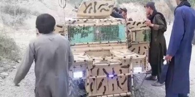 Lulusan Institut Teknik Khost Membangun Tank Militer Listrik dengan Sistem Senjata Otomatis