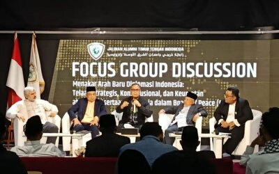 JATTI Tolak Indonesia Gabung Dewan Perdamaian Gaza Inisiasi Trump