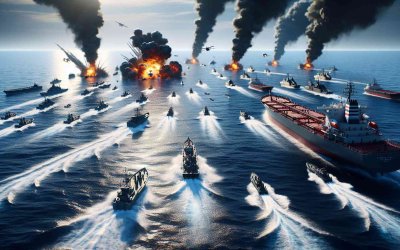 Houthi On Fire, Sejumlah Kapal Diserang di Laut Merah