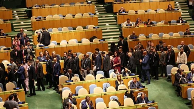 Netanyahu Naik Podium, Puluhan Delegasi Walkout Keluar Gedung PBB