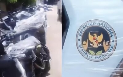 Motor Berlogo BGN Viral, Ternyata untuk Operasional Program Makan Bergizi Gratis