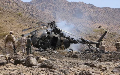 Houtsi Rilis Video, Klaim Tembak Jatuh Helikopter Saudi