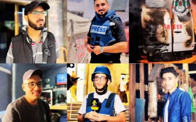 Rudal ‘Israel’ Hantam Truk TV Palestina di Gaza, 5 Jurnalis Tewas