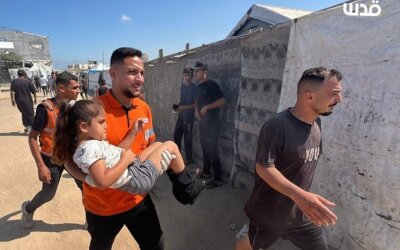 'Israel' Kembali Serang Kota Gaza, Dua Orang Gugur dan Empat Terluka
