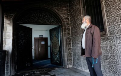 Ramadhan Kelam di Nablus: Pemukim 'Israel' Bakar Masjid dan Tinggalkan Pesan Rasis