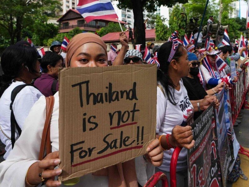 Ratusan Warga Thailand Demo di Kedutaan 'Israel', Protes Turis dan Penguasaan Lahan