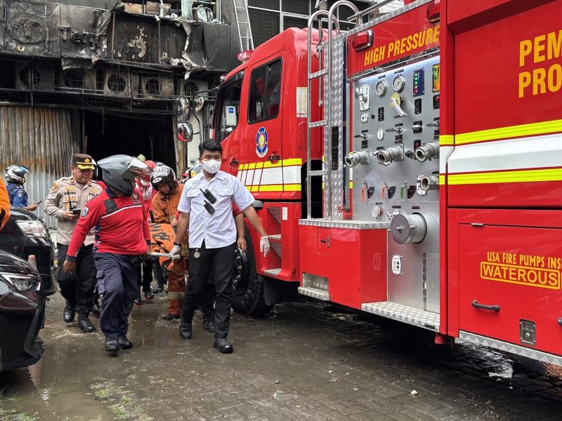 Kebakaran Kantor PT Terra Drone di Kemayoran: 20 Kantong Jenazah Dievakuasi