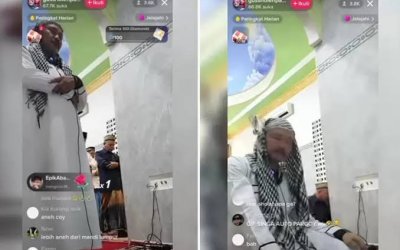 Ustadz Live TikTok saat Jadi Imam Tarawih dan Minta Saweran, Ini Tanggapan MUI