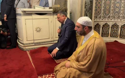 Menteri Dalam Negeri Turki Lantunkan Al Quran di Masjid Umayyah