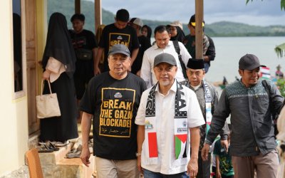 Nelayan Togeo Konvoi Perahu Bela Palestina, IPC Dilepas Tamsil Linrung