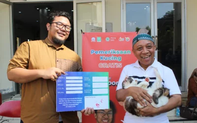 Muhammadiyah Gelar Pemeriksaan Kesehatan Kucing Gratis, Luncurkan Komunitas KucingMu dan KTAM Khusus Kucing
