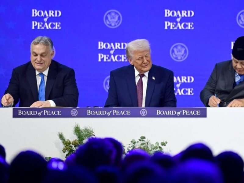 Trump Resmikan Board of Peace Gaza, Indonesia Ikut Bergabung