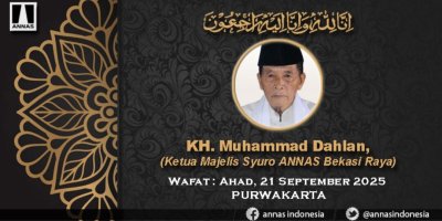 Ketua Majelis Syuro ANNAS Bekasi Raya, KH. Muhammad Dahlan, Wafat di Purwakarta