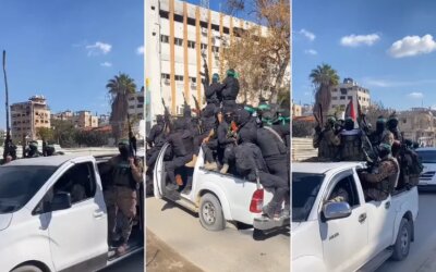 Video Konvoi Hamas yang Diviralkan 'Israel' Ternyata Video Lama