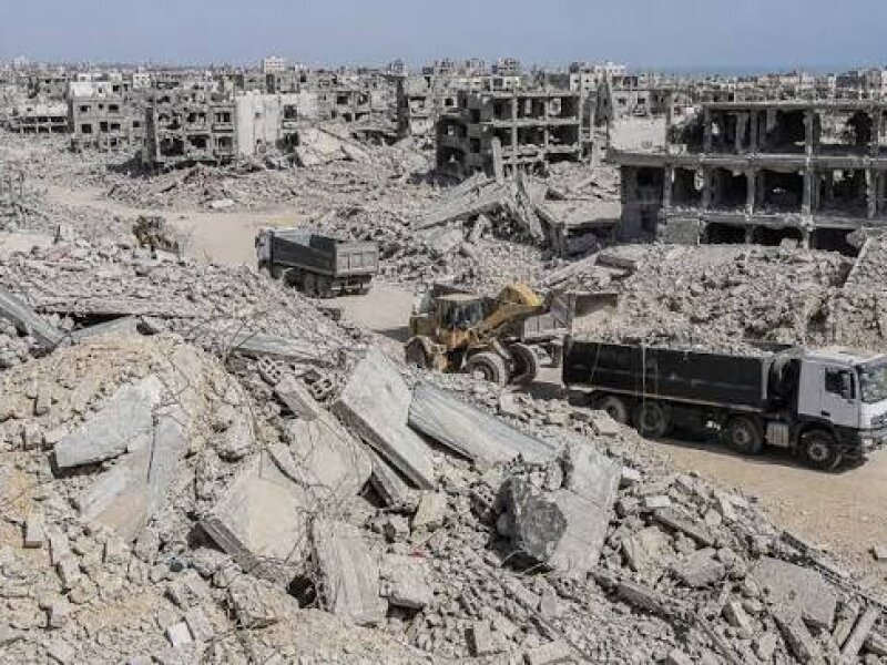 Hamas Tuduh Puing Gaza Dihancurkan untuk Hilangkan Bukti