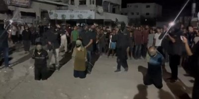 Hamas Eksekusi di Muka Umum 3 Pengkhianat di Gaza