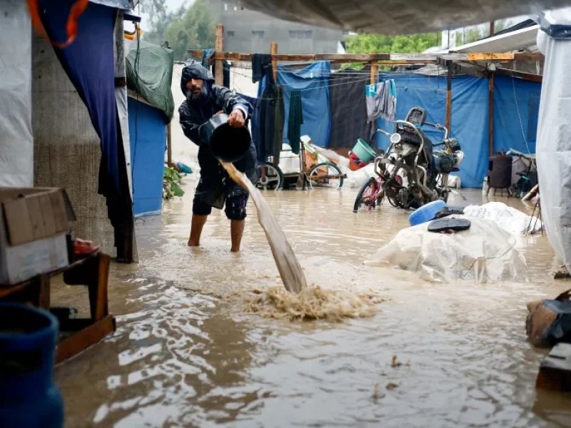Banjir Gaza Diserang Propaganda 'Israel', Sebut Penderitaan Warga Buatan AI