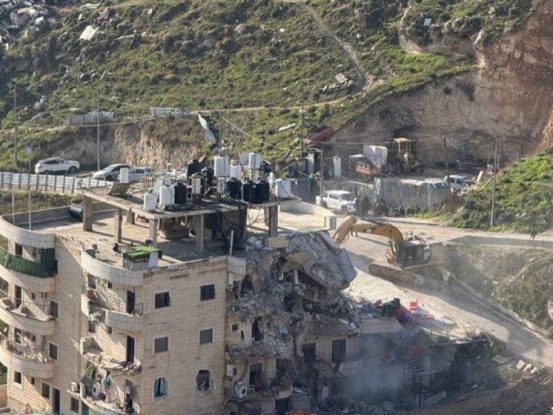 'Israel' Ratakan Rumah 100 Warga Palestina di Silwan dengan Gas Air Mata dan Granat Kejut