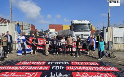 Warga ‘Israel’ Kembali Halangi Truk Bantuan Masuk ke Gaza