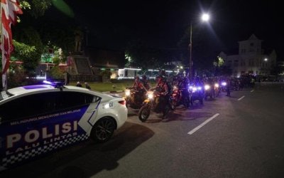 Polda Jatim dan TNI Gelar Patroli Gabungan Skala Besar Pascaricuh, 580 Orang Diamankan