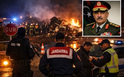 Jet Pribadi Jatuh di Turki, Jenderal Libya Tewas di Dalamnya