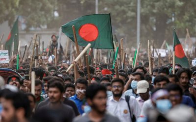 Pemimpin Tidak Dibebaskan, Mahasiswa Bangladesh Ancam Kembali Turun ke Jalan