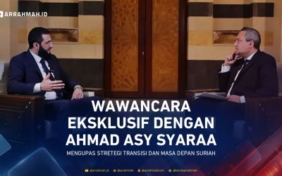 Wawancara Eksklusif: Ahmed Asy Syaraa Mengupas Strategi Transisi dan Masa Depan Suriah
