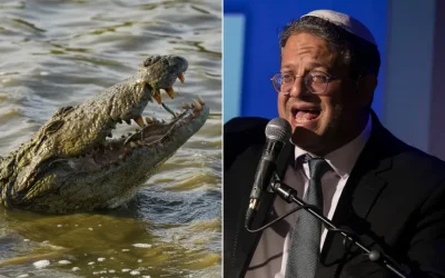 Ide Gila Ben-Gvir Berencana Kelilingi Penjara Tahanan Palestina dengan Buaya