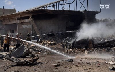 Lima Orang Tewas dalam Ledakan Kendaraan Bermuatan Amunisi di Idlib