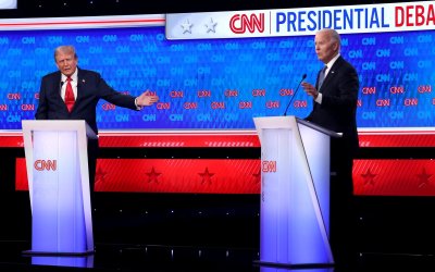 Mundur dari Pemilu Capres, Trump Sebut Biden Tak Layak Jadi Presiden