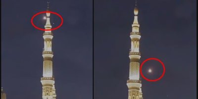 Ledakan Keras Terdengar di Langit Madinah, Sebuah Benda Terbakar di Udara