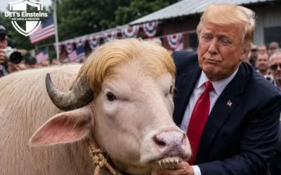 Sapi Mirip Donald Trump Viral di Bangladesh, Warga Rela Antre untuk Melihat