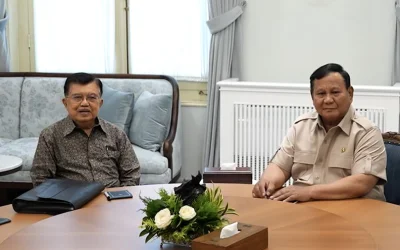 JK Temui Prabowo di Istana